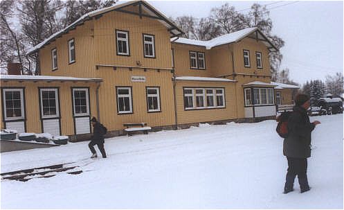 Der Bahnhof in Hasselfelde dient auch als Museum