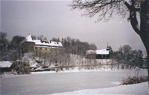 Aussichten von einer Wanderung rund um Stiege �ber den See zum Schlo� und der Kirche.