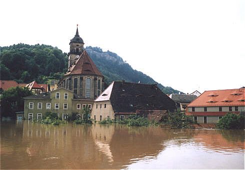 Bielatalstrae mit Blick auf Hainstrae und Pirnaer Strae