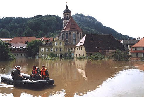 Bielatalstrae mit Blick auf Hainstrae und Pirnaer Strae