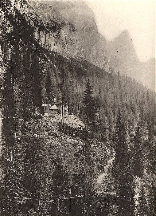 Canalih&uuml;tte 1897 (Aufn. v. F. Meurer, Dresden)