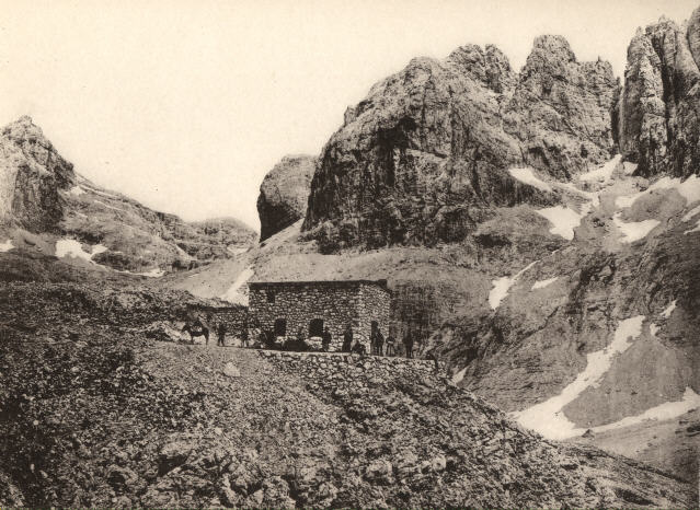 Pravitaleh&uuml;tte 1897 (Aufn. v. Casarini, Bologna)