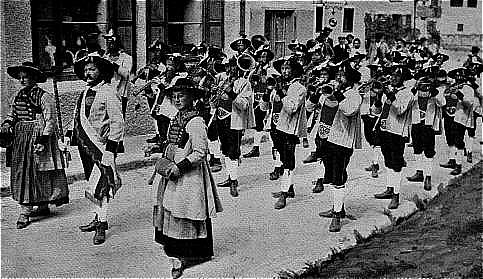 Tracht der Musikkapelle Brixelegg