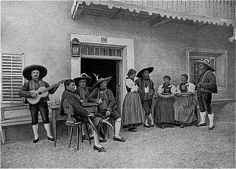 Tracht aus Tauffers - Sand