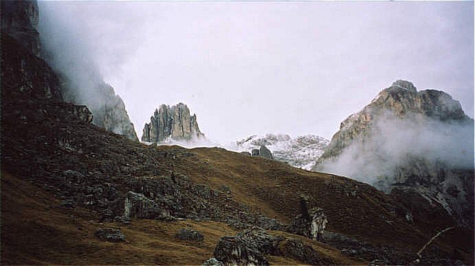 An der Rotwand (Dolomiten Italien)